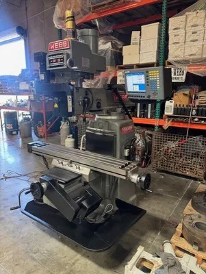 2022 WEBB Champ 5VK-HC-XL-3X Mills, Knee Type | N & R Machine Sales (3)