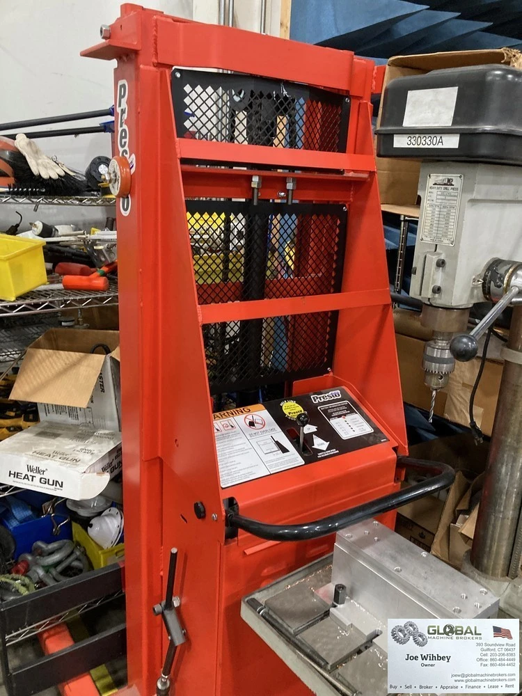 Presto Lift Model BT894-1500 Straddle Power Lift 94" Lift Height Battery Power