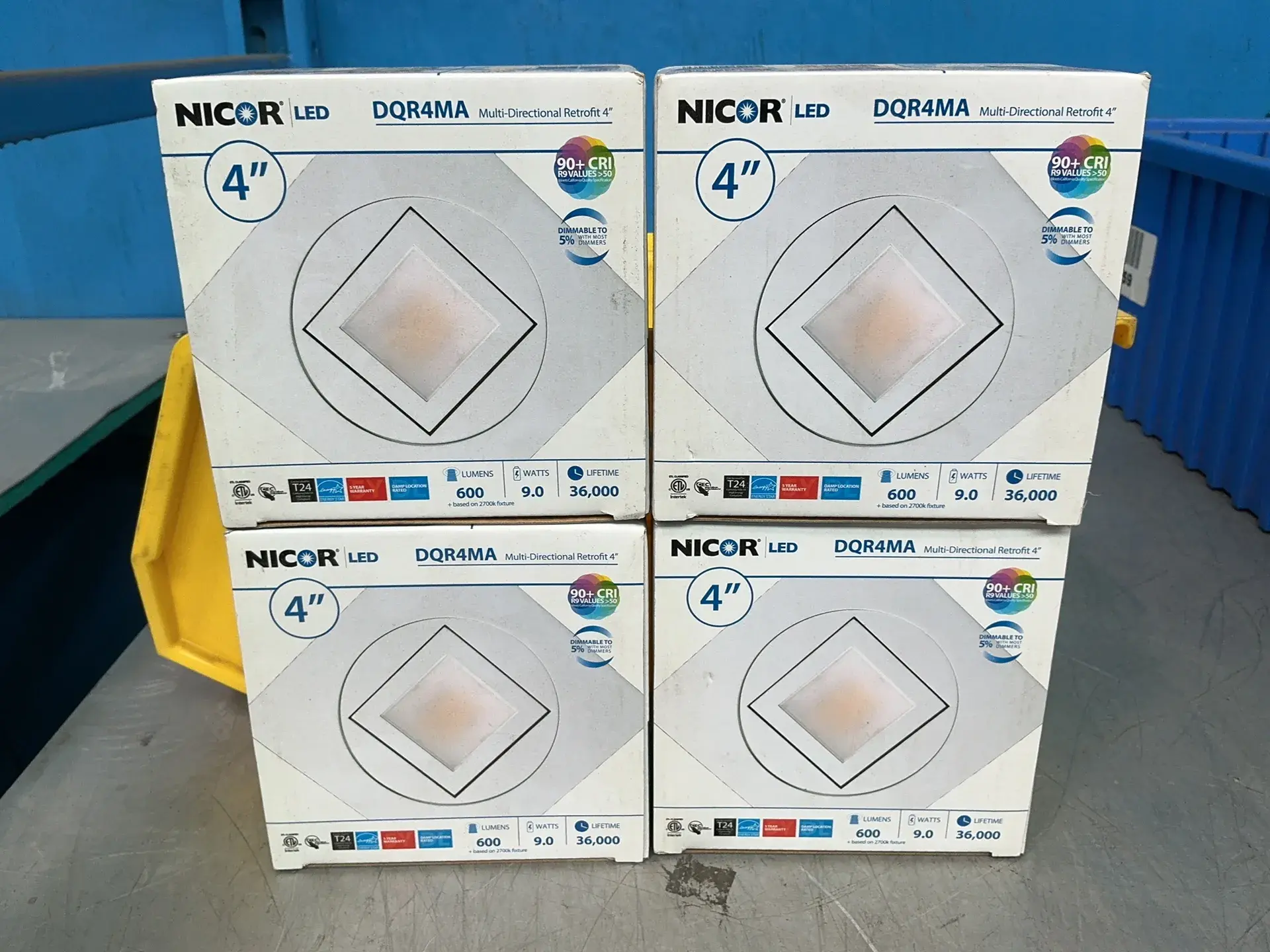 Used NICOR DQR4MA11202KWH Lighting Ohio US | HGR 24 #1561799