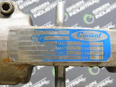 1.5" Conval 13U2J-F227G-5T07 Globe Valve 7613 PSI WOG 1/2" Orif. F22 Body Used