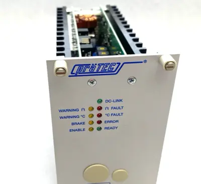 Used praTEC Single-Axis Servo Amplifier Motor Control Unit Servo Drives Michigan US | Maverick Industrial Sales #1398155
