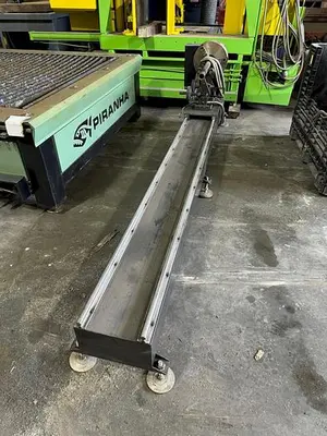 USED 2018 PIRANHA C510 PLASMA TABLE WITH TUBE CUTTER