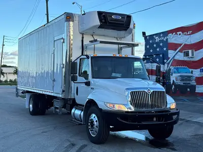Used 2019 INTERNATIONAL MV607 Reefer Trucks Florida US | Truck and Van Outlet #1509135