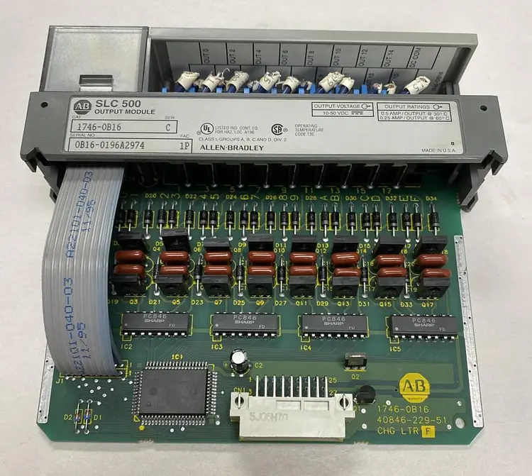 Used ALLEN-BRADLEY 1746-0B16 Input / Output Modules | Surplus Asset Holdings #1205841