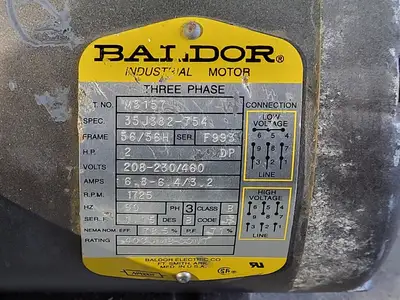 USED BALDOR EM3157T
