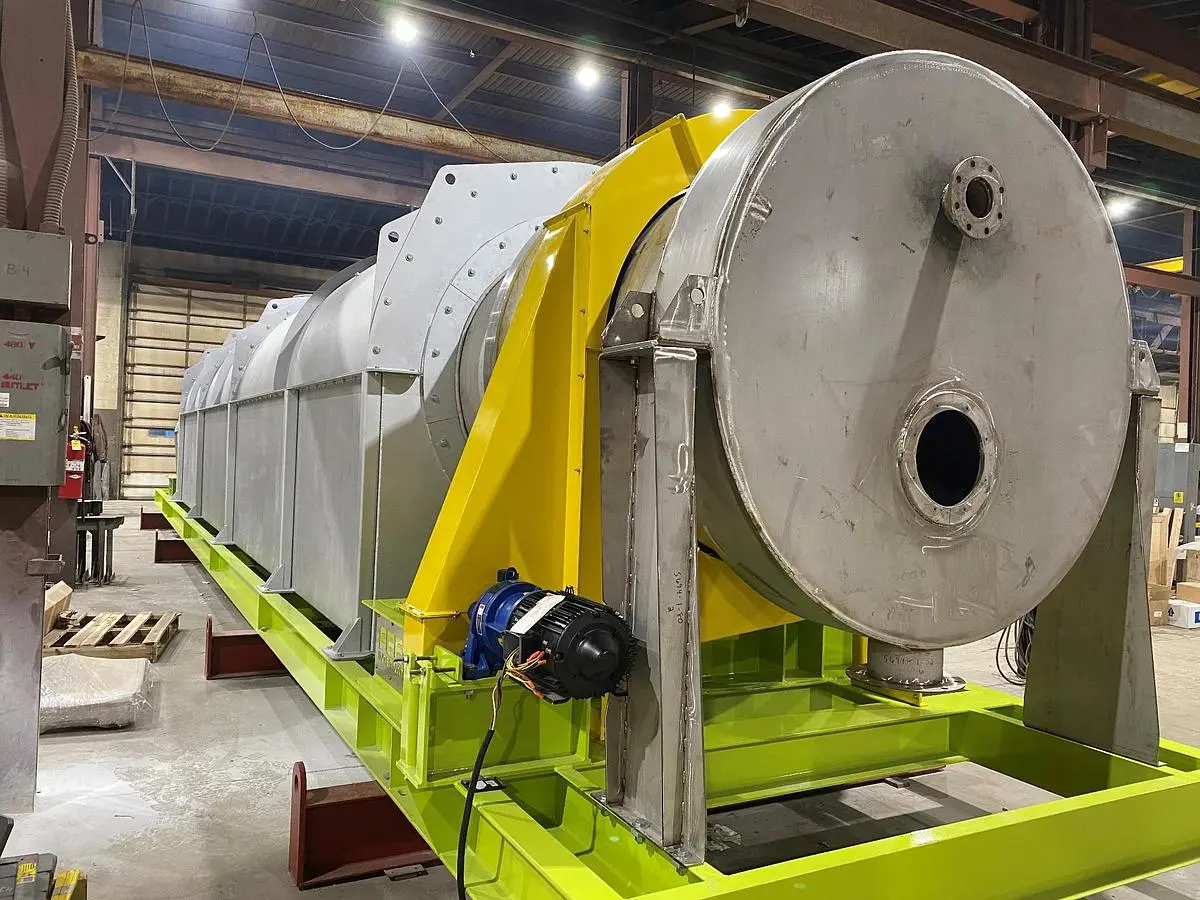 USED 2021 FEECO INTERNATIONAL INDIRECT ROTARY CALCINER SYSTEM