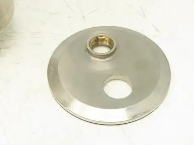 304 Stainless Water Circulator Housing 2 Gallon Tank 1.5" Tri-Clamp 6"x 21"L