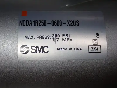 Smc  250psi Pneumatic Cylinders.