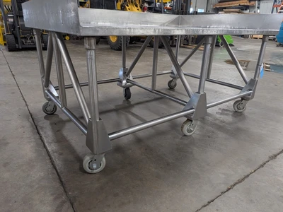 Heavy-Duty Stainless-Steel Table