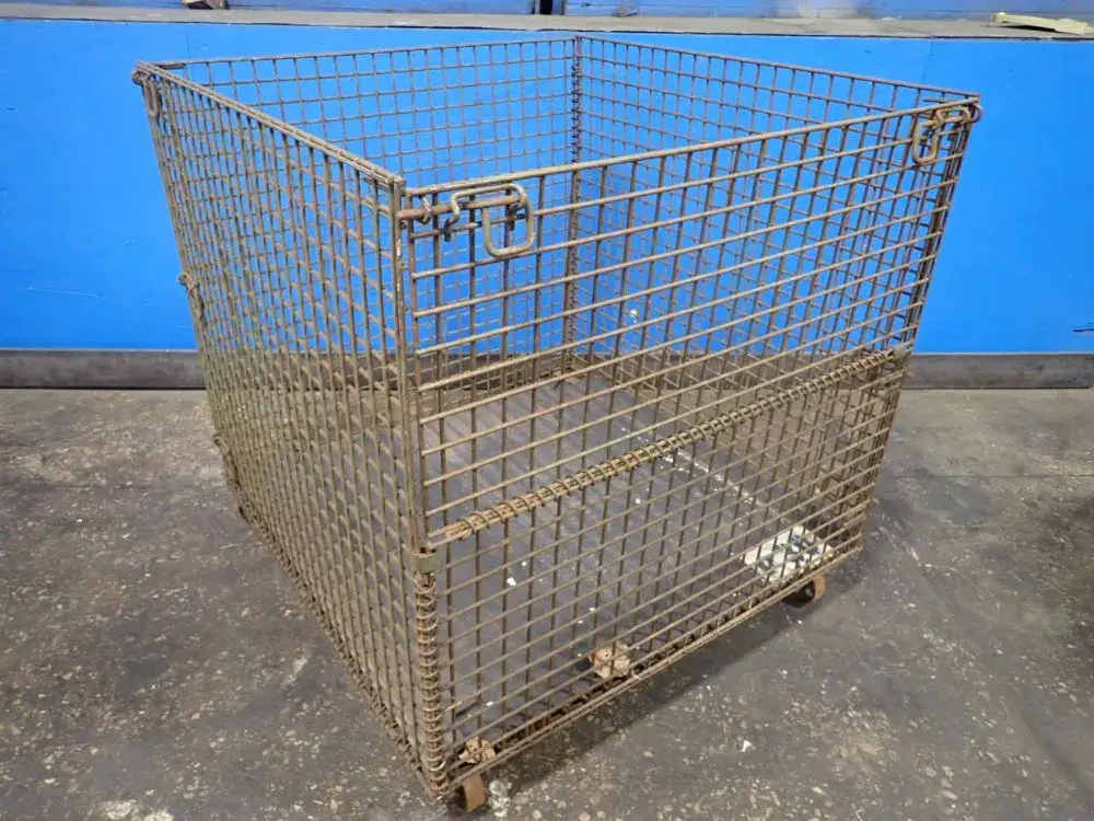 48" X 46" X 42" Collapsible Wire Basket