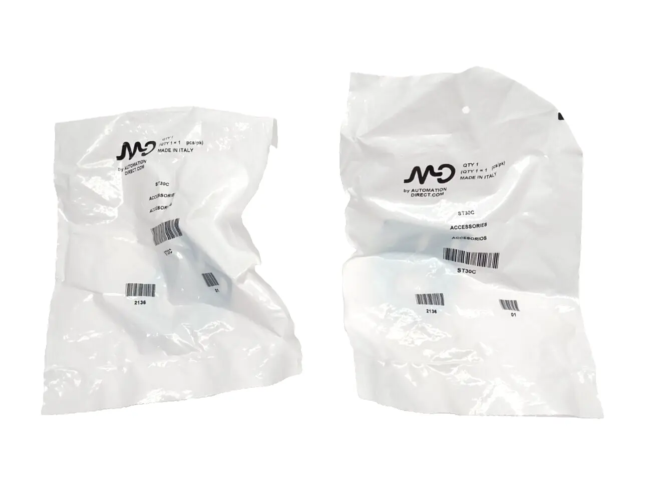 ST30C | Automation Direct  30mm Sensor Mounting Bracket, Right Angle, LOT OF 2 - New