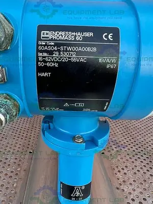 USED ENDRESS + HAUSER PROMASS 60AS04 MASS FLOWMETER  20-55 VAC