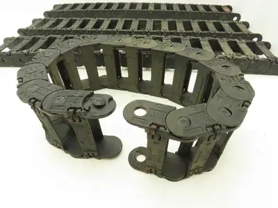 Tsubaki Energy Chain Cable Carrier 15/16 x 3 x 28" Length Lot of 4