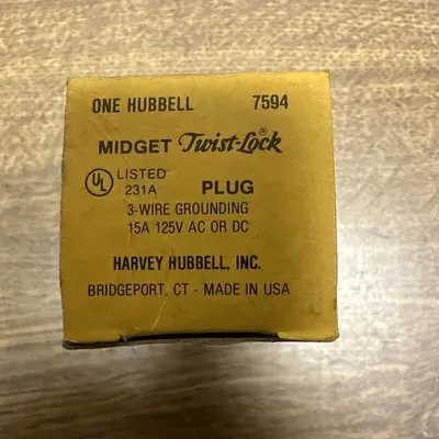 New | in-Stock HUBBELL 7594 Miscellaneous Equipment (Electrical & Power) | Surplus Asset Holdings #1194083