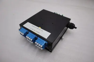 Black Box JPM398A JPM39 Series DIN Rail Mini Fiber Enclosure STOCK K-1117-A