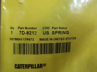 NEW CATERPILLAR 7D-9212