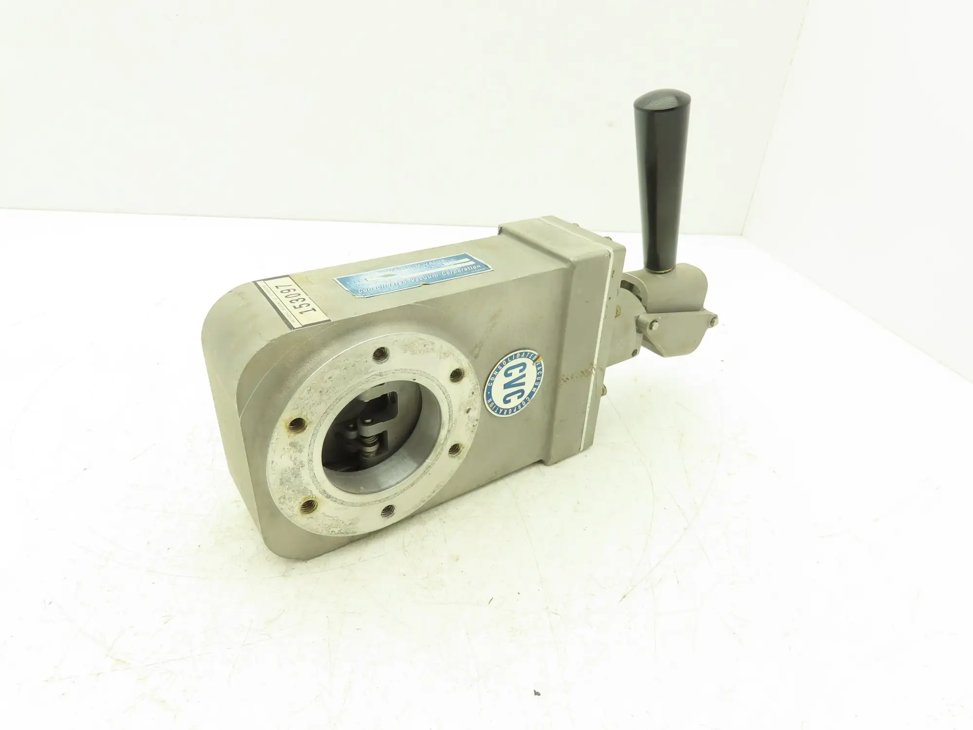 Consolidated Vacuum Corp VCS 2.25" Flanged Knife Manual Gate Valve Metal Seat