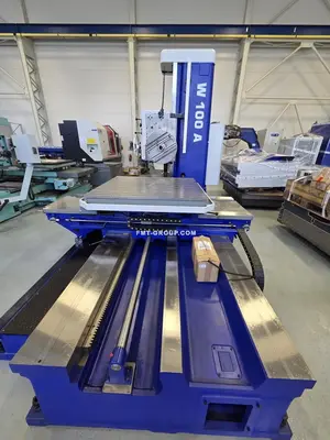 Used TOS W 100 A Horizontal Table Type Boring Mills SK | F.M.T. Group s.r.o. #1245881