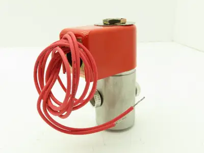 Honeywell Skinner 2R2HLX53 Solenoid Valve 2-Way NC 120V 1250 PSI 1/4" NPT