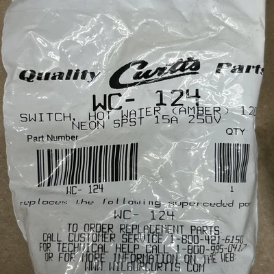 NEW Wilbur Curtis WC124