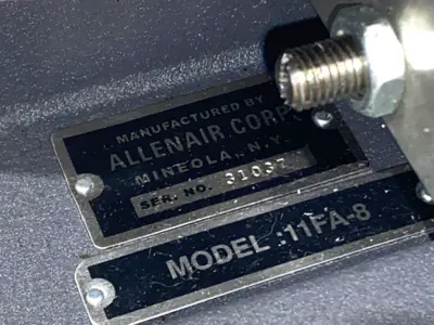 Used Allenair Pneumatic Rotary Indexing Table 11" Diameter w/ Pins Rotary Tables Michigan US | Maverick Industrial Sales #1395075