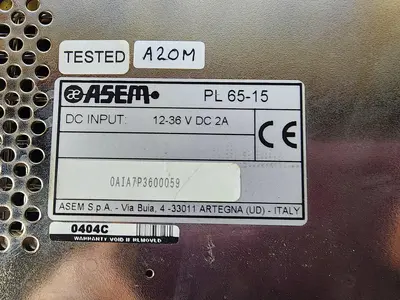 USED ASEM PL 65-15