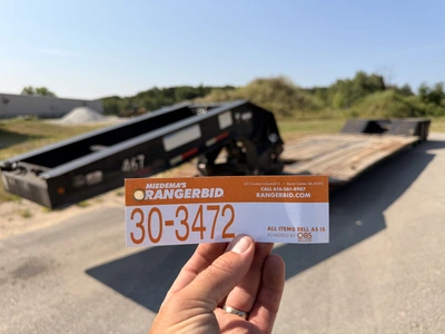 Used 2011 PITTS 50 TON DROP DECK TRI-AXLE Lowboy Trailers Michigan US | Miedema Asset Management Group #1338402