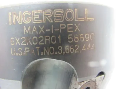 Ingersoll 6X2K02R01 Max-I-Pex 2" 5 Flute Indexing End Mill 3/4" Arbor