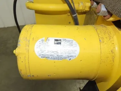 Yale KEL Electric Chain Hoist 1/2 Ton 16 FPM 9' Lift 110 Volt Manual Trolley