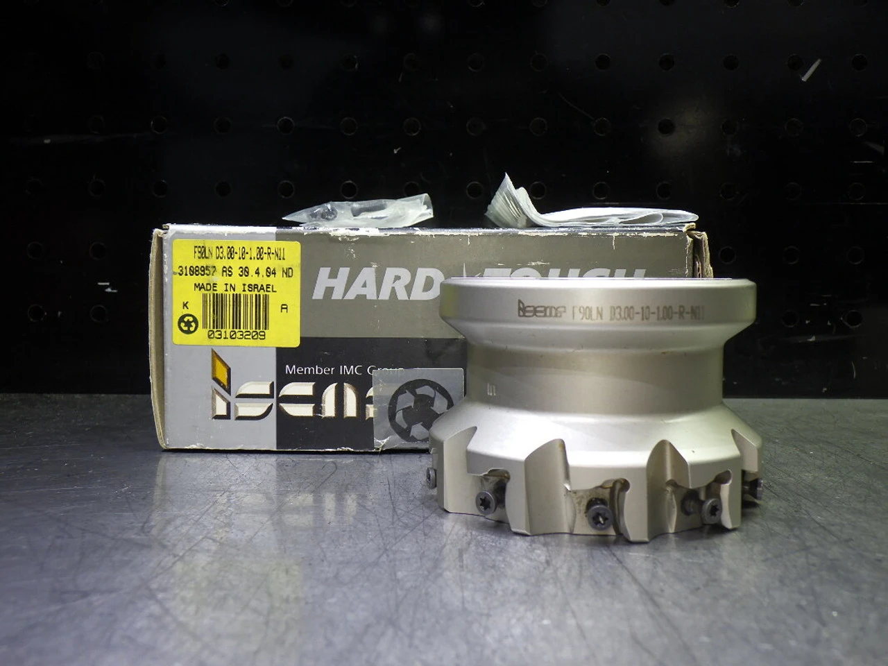 Iscar TangMill 3" Indexable Facemill 1" Arbor F90LN D3.00-10-1.00-R-N11 (LOC2081B)