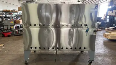 Used Bakers Pride Used 2017 60" Bakers Pride Y-600 NG Super Double Deck Pizza Oven - STS Pizza Equipment Illinois US | Falcon Restaurant Supply #1373580