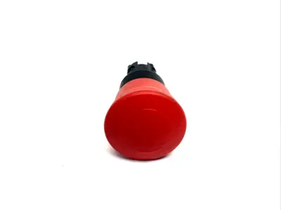 3SU10001HB200AA0 | Siemens  Emergency Stop Mushroom Pushbutton, Rotate-To-Unlatch - Used