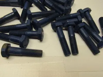 1/2"-13 x 2-1/4" Grade B7 Coated Heavy Hex Bolt Cap Screw Lot of 26
