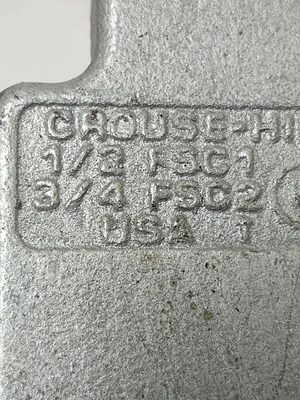 NEW Crouse-Hinds FSC1