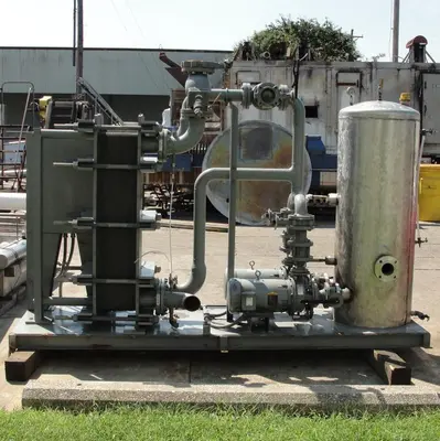 SPC7072  Heat Exchanger 343.4 sq.ft. Dry Coolers Inc plate heat exchanger, Stainless Steel
