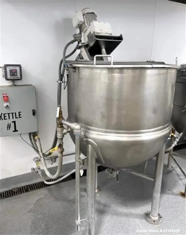 Used LEE IND 100D7 Cooking Kettles Illinois US | Aaron Equipment #1402482