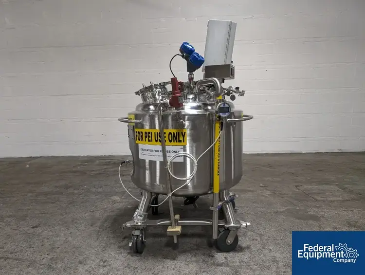 Used Precision 250 Liter Precision Stainless Reactor, 316L S/S, 45/100# Reactors Ohio US | Federal Equipment Company #129512