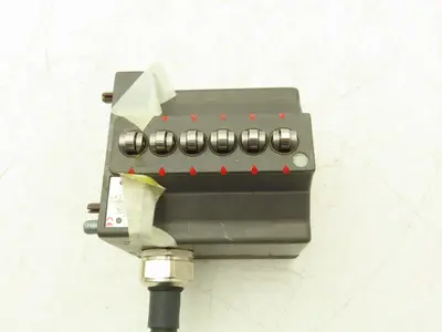 Balluff BNS 113-B6-L12 61-A-22-06 6 Position Limit Switch 23 Pin Plug