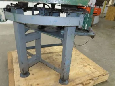 Centrifugal Sorter Turn Table 47" Top 10RPM 127FPM OD Boston Gearbox 1/2Hp 3Ph