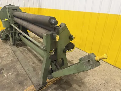 72" X 10 GAUGE BERTSCH MOTORIZED PLATE ROLL 5.5" ROLLS: YOBRO #24744