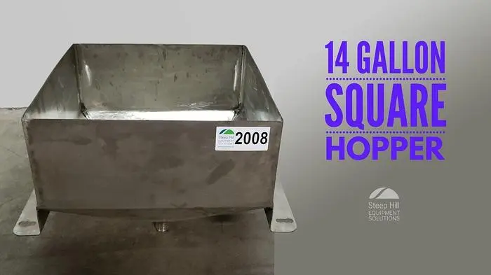 14 Gallon Square Hopper