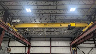 R&M 10 Ton Cranes - Overhead, Bridge | Highland Machinery & Crane (1)