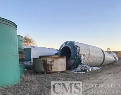 USED MEC 14'X84' SINGLE PASS DRUM DRYER