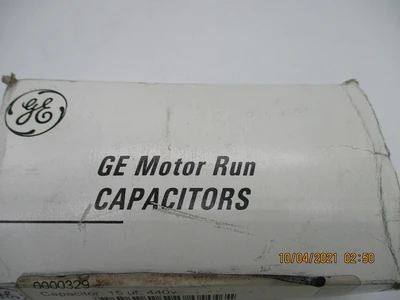GE Component 97F627 New Capacitor (50/60 Hz, 440 Vac, 15uf)
