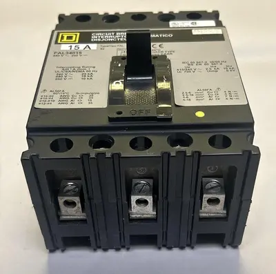 USED SQUARE D FAL34015