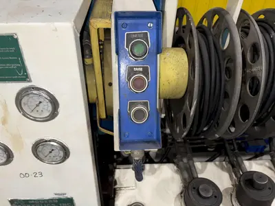 40 TON MODERN HYDRAULICS 4 CYLINDER PORTABLE HYDRAULIC DIE SETTING & SEPARATING SYSTEM: YOBRO #23866