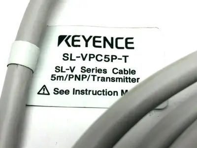 SL-VPC5P-T | Keyence  Main Unit Connection Cable 5m Length PNP Transmitter - New Other