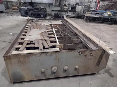 8' X 15' WATERJET TANK / PLASMA CUTTING TABLE: STOCK #23334