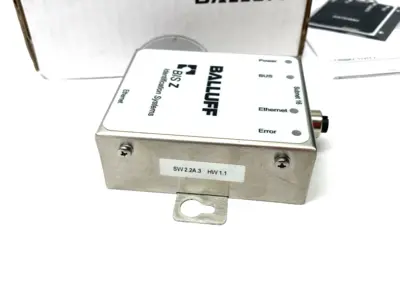 New | in-Stock Balluff Ethernet HF Communication Module, (13.56 MHz) BIS Z-GW-001-TCP PLC Input & Output Michigan US | Maverick Industrial Sales #1401993