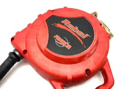 USED 3M PROTECTA® REBEL SELF-RETRACTING LIFELINE, SWIVELING ANCHOR, 50FT